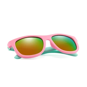 2020 Polarizirana Ogledalo Otroci sončna Očala Fantje Dekleta Otroka, Dojenčka Moda Okrogla sončna Očala UV400 Očala Otrok Odtenki Gafas Infantil